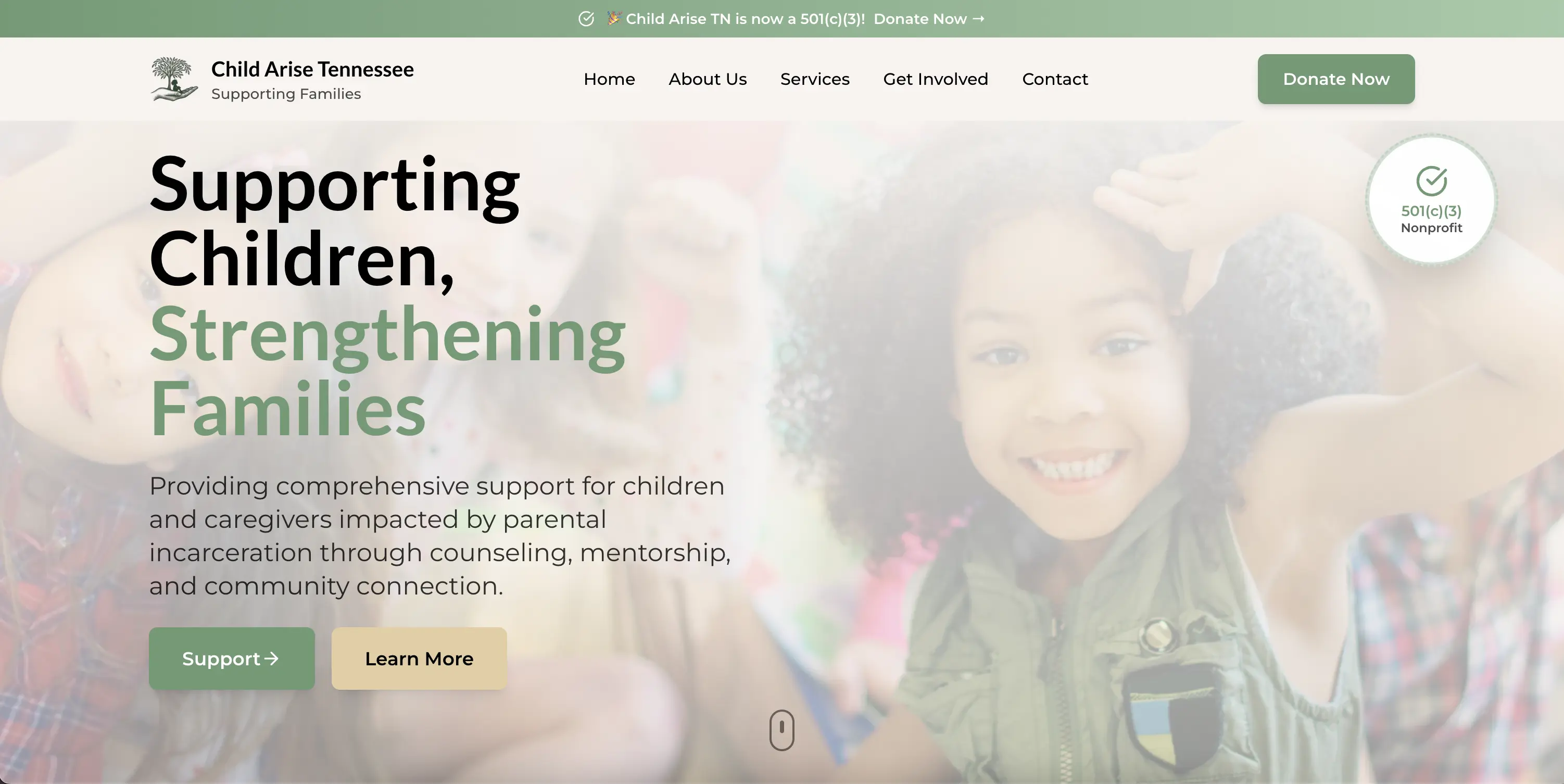 Child Arise TN - Supporting children impacted by parental incarceration